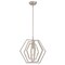 Westinghouse Pendant 60W Holly 15.75In, Brushed Nickel Hexagon Ring Shade 6369800 - alternate 1